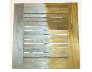 cleaning teak furniture